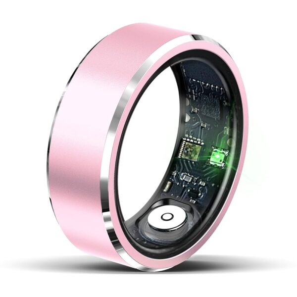 Smart Ring, Fitness Tracker Ring for Men/Women, with Health Monitoring & Fitness Tracking, Heart Rate, Blood Oxygen, Sleep Tracker, No App Subscription-Compatible with Android...