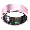 Smart Ring Health Tracker, Sleep Tracker Ring with Heart Rate, Waterproof Fitness Ring for Activity Monitoring/Steps/Distance/Calories,Air Gestures,Up to 7-Day Battery, for iOS...