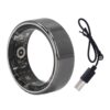 Smart Ring Pedometer Fitness Sleep Monitoring, IP68 Waterproof, Multifunction Health Tracker, Supports Multiple Languages, Motion Mode for Scientific