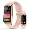 Smart Watch Fitness Tracker (Answer/Make Calls), 1.58" AMOLED Display, 24/7 Heart Rate Blood Oxygen Blood Pressure Sleep Monitor, 114+ Sports Modes Waterproof Smartwatch for...