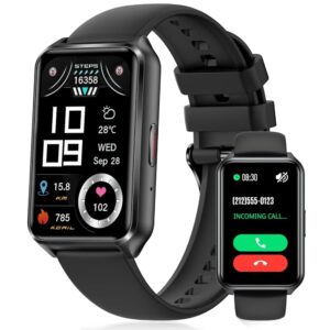 Smart Watch Fitness Tracker with Make Call 24/7 Heart Rate Blood Pressure Sleep Monitor, 100+ Sports Modes, Calorie Step Counter for Walking, IP67 Waterproof, Smart Watches for...