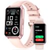 Smart Watch Fitness Tracker with Make Call 24/7 Heart Rate Sleep Monitor, 100+ Sports Modes, Calorie Step Counter for Walking, IP67 Waterproof, Smart Watches for Women Men