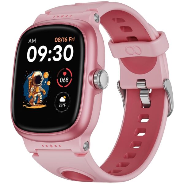 Smart Watch for Kids with Heart Rate Sleep Monitor, Games/Alarm/IP68 Waterproof Smart Watch for Boys Girls, Step Calorie Pedometer Activity Tracker, Kids Fitness Watch Birthday...