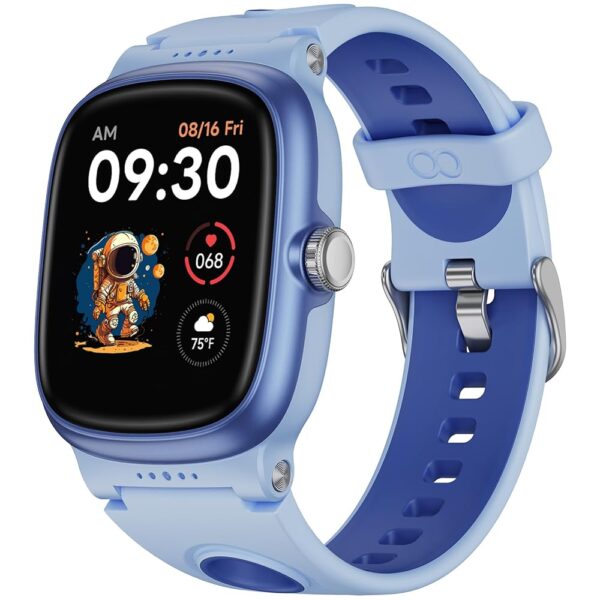 Smart Watch for Kids with Heart Rate Sleep Monitor, Games/Alarm/IP68 Waterproof Smart Watch for Boys Girls, Step Calorie Pedometer Activity Tracker, Kids Fitness Watch Birthday...