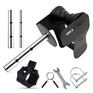 Solo Tib Bar Adjustable Atg Pro Gear-Fits Both 2 And 1-Inch Plates, Premium Quality Tibialis Trainer, Calf Raise Bar, Tibialis Bar, Ben Atg Equipment, Atg Tib Bar, Tibialis...