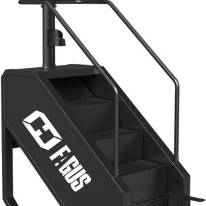 Stair Machine, Continuous Stepmill Stair Stepper with LED Screen, Commercial Grade Stair Climber Exercise Machine with 15 Resistance Levels, 660LBS, 15-165 Steps/Minute