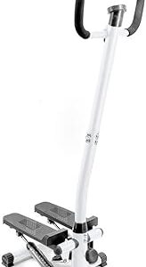 Stair Stepper for Exercises,Stair Stepper Machine with Handlebar,with 300LBS Loading Capacity, Hydraulic Fitness Stepper with LCD Monitor