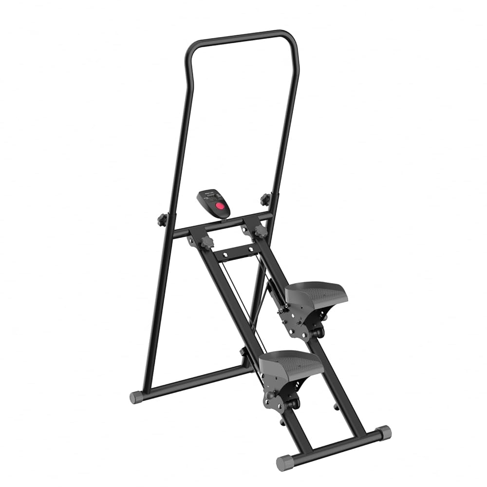 Stair Stepper for Home Exercise, Full Body Workout Vertical Climber with Adjustable Incline, 300LBS Capacity, Compact Folding Cardio Exercise Stair Climber with Extended Step... Stair Stepper for Home Exercise, Full Body Workout Vertical Climber with Adjustable Incline, 300LBS Capacity, Compact Folding Cardio Exercise Stair Climber with Extended Step...