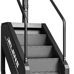 Stair Stepper Machine with LED Screen, Commercial Grade Stair Climber Exercise Machine for Home with 15 Resistance Levels for Cardio, 440LBS, 24-164 Steps/Minute