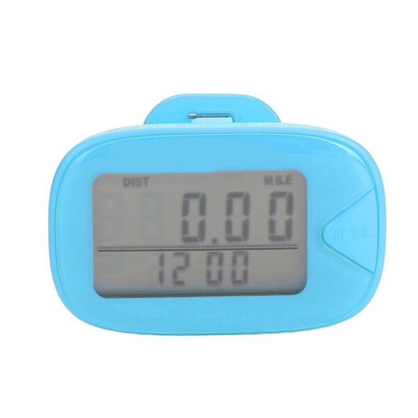 Step Counter Multifunctional Pedometer Lightweight Large Digital Display Memory Accuracy for Men Women Walking