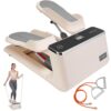 Stepper for Exercise at Home, Mini Stair Steppers with Resistabnce Band for Fitness, Foot Step Machines Hydraulic Workout 400 LBS Large Capacity with LCD Monitor, Portable Leg...