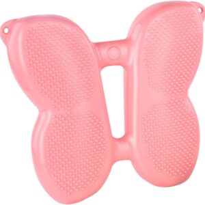 Stepper Mini Exercise Machine Inflatable Balance Trainer Step Trainer Exercise Step Exercise Platform Balance Boards for Adults Adjustable Stepping Machine Pedal Exerciser PVC Pink
