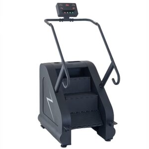 Stepper with Led Screen Stair Climber Exercise Machine for Home Carrying 330 Lb 15 Speed Levels Stairmaster Machine with Heart Rate Detection 24-168 Steps/Minute Gym Cardio and...