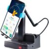 Steps Counter Compatible for Pok emon Go Cellphone Pedometer (Width Under 3.4 inches) Shaker Electric Version Non-Magnetic, Mute Stainless Steel Bearings Quick Steps Earning...