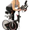 Sunny Health & Fitness Magnetic Rear Belt Drive Indoor Cycling Exercise Bike with RPM Cadence Sensor - SF-B1709, Black