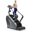 Sunny Health & Fitness Premium High-Intensity Stepper Stair Climber, Commercial Grade Stepmill Exercise Machine, 25 Levels of EMS, Cardio and Lower Body Workouts, 400LB Capacity...