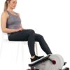 Sunny Health & Fitness Sitting Under Desk Elliptical Exerciser, Portable Pedal Training Machine for Senior Exercise, Peddler for Home Workout, Optional Free SunnyFit App,...