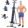 The ONLY Vertical Climber Machine Combined Resistance Training and High-Intensity Cardio for Home, More Than 350 lbs Weight Capacity，Full Body Stair Climber，Home Gym Exercise...