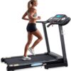 Treadmill with Auto Incline for Home Folding Treadmill with Incline 15 Pre-Set Training Programs Large LCD Display Running Machine Walking Jogging Running Exercise Machine for...