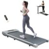 Treadmills for Home/Office, Portable Treadmill with Remote Control,2 in 1 for Walking and Jogging,Low-Noise Desk Treadmill in LED Display