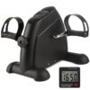 Under Desk Bike Pedal Exerciser - Portable Mini Exercise Bike Desk Cycle for Legs/Arms Exercise, Foot Pedal Exerciser for Seniors with LCD Screen Display