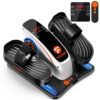 Under Desk Elliptical Exercise Machine, Ellipse Leg Exerciser As Seen On TV with 15 Adjustable Speeds, Fully Assembled Pedal Exerciser for Seniors with Display Monitor & Remote...