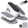 Under Desk Elliptical Exercise Machines, Quiet Electric Seated Ellipse Leg Exerciser for Seniors Adults, Compact Portable Foot Pedal Training Equipment with Remote Control for...