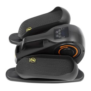 Under Desk Elliptical Machine, Adjustable Speeds Ellipse Leg Exerciser Elliptical Trainer with Remote Control, Electric Seated Pedal Exerciser for Teens Seniors and Adults,...