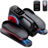 Under Desk Elliptical Machine, Electric Elliptical Training Machines While Sitting for Seniors Adults, Quiet & Portable Mini Seated Pedal Exerciser for Home Office Use