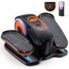 Under Desk Elliptical Machine, Ellipse Leg Exerciser for Seniors with 15 Adjustable Speed, Quiet & Portable Seated Pedal Exerciser, Ellipse Leg Exerciser While Sitting for...