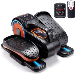 Under Desk Elliptical Machine for Home Use, Seated Elliptical Exercise Machine for Seniors, Quiet & Portable Electric Elliptical Trainer Ellipse Leg Exerciser with Remote...