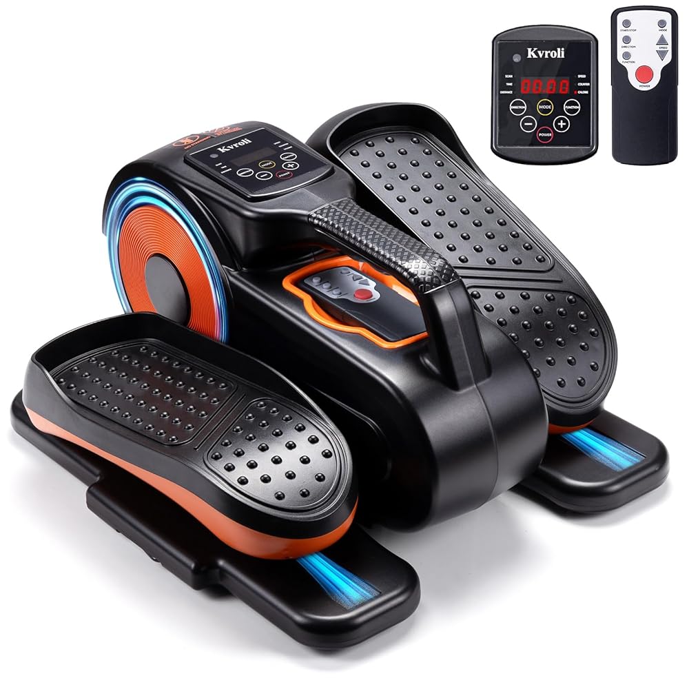 Under Desk Elliptical Machine for Home Use, Seated Elliptical Exercise Machine for Seniors, Quiet & Portable Electric Elliptical Trainer Ellipse Leg Exerciser with Remote... Under Desk Elliptical Machine for Home Use, Seated Elliptical Exercise Machine for Seniors, Quiet & Portable Electric Elliptical Trainer Ellipse Leg Exerciser with Remote...