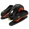 Under Desk Elliptical, Portable Seated Elliptical Under Desk Elliptical Training Machine with LCD Screen Display, Remote Control and 12 Adjustable Speeds, Leg Exercise Equipment