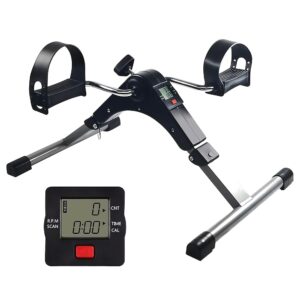 Under Desk Pedal Exerciser - Floor Pedal for young and old, for home or office - Mini Exercise Bike