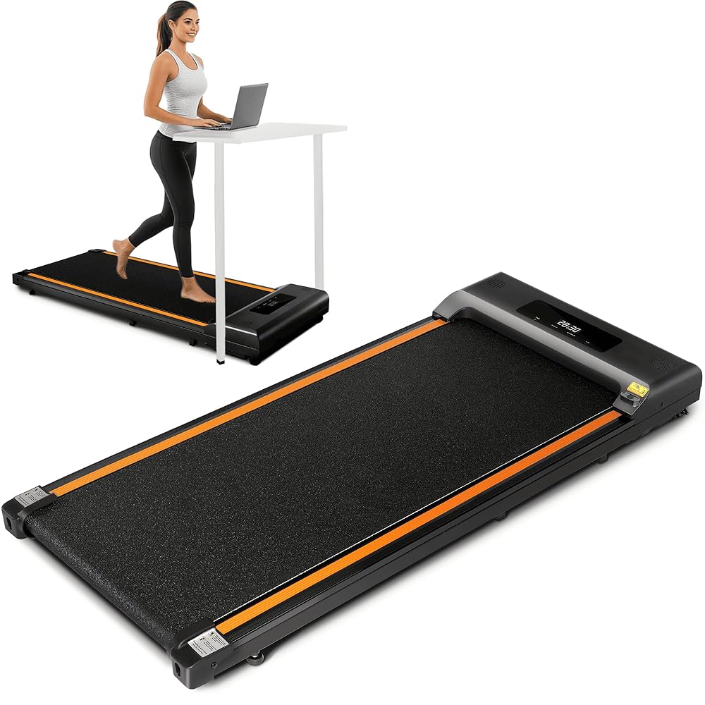 Under Desk Treadmill, Walking Pad Treadmill for Home and Office, Portable Mini Desk Walking Pad for Small Spaces, 3 in 1 Walking, Jogging, Running Machine in LED Display with... Under Desk Treadmill, Walking Pad Treadmill for Home and Office, Portable Mini Desk Walking Pad for Small Spaces, 3 in 1 Walking, Jogging, Running Machine in LED Display with...