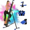 Vertical Climber Exercise Machine for Home Gym, 350 LBS Stair Stepper with 5-Level Heights for Cardio & Resistance Training & Full Body Workout, Easy to Assemble Upgrade Foldable