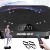 Vibration Plate Exercise Machine, Vibration Plate for Lymphatic Drainage, 9 Modes Whole Body Workout Vibrating Fitness Platform for Weight Loss & Shaping, Wellness - Home Gym...