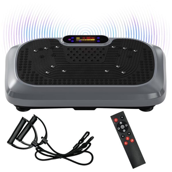 Vibration Plate Exercise Machine,Vibration Plate for Lymphatic Drainage，Full Body Workout Machine，Weight Loss & Shaping