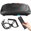 Vibration Plate Exercise Machine,Vibration Plate Platform for Lymphatic Drainage Whole Body Vibration Plate Exerciser,Home Training Equipment for Weight Loss and Body Shaping