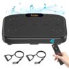 Vibration Plate Exercise Machine, Vibration Plate Platform for Lymphatic Drainage, Whole Body Vibrating Plate Exercise Machine Helps Weight Loss, Shaping, Toning Wellness Home...