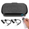 Vibration Plate Exercise Machine,Whole Body Shake Vibrating Machine for Lymphatic Drainage,Vibration Board Power Waver Plate Vibration Patform Shaking Full Body for Shaping&...