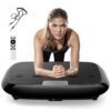 Vibration Plate, Whole Body Vibration Platform Exercise Machine with Bluetooth Speaker, Home Fitness Equipment for Weight Loss & Toning(Jumbo Size)