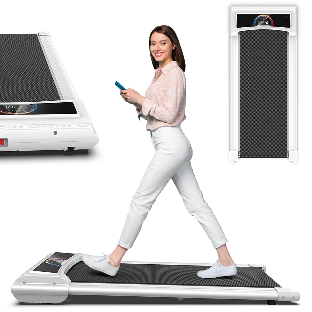 Walking Pad,Max 2.5 HP Portable Under Desk Treadmill,265LBS Capacity Installation-Free Treadmills for Home & Office Small,Remote Control LED Display Walking Pad,Max 2.5 HP Portable Under Desk Treadmill,265LBS Capacity Installation-Free Treadmills for Home & Office Small,Remote Control LED Display