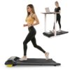 Walking Pad Running Machine Walking Machine for Home Under Desk Treadmill with LED Display and 12 Preset Programs 2.25HP Portable Treadmill Jogging Machine for Office Small...