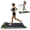 Walking Pad Running Machine Walking Machine for Home Under Desk Treadmill with LED Display and 12 Preset Programs 2.25HP Portable Treadmill Jogging Machine for Office Small...