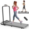 Walking Pad,Walking Pad Treadmill with Handle Bar Treadmills for Home TUNCKUN Under Desk Treadmill 2 in 1 Folding Treadmill for Office Portable Treadmill for Walking Jogging...