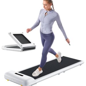 WALKINGPAD C2 Folding Walking Pad, Under Desk Treadmill for Home/Office, Portable Walking Treadmill Ultra Slim Walking Jogging Machine Remote Control LED Display