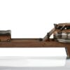 WaterRower Walnut Rowing Machine with S4 Monitor | USA Made Water Rower | Original Handcrafted Erg Machine for Home Use & Gym | Best Warranty