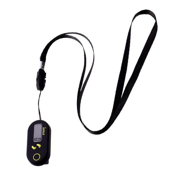 WINOMO Exercise Step Walking 3D Pedometer Accurate Step Counter Walking Distance Miles/Km Calorie Counter Exercise Time Silent with Clip and Lanyard Pedometer