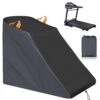 XYZCTEM Treadmill Cover Waterproof Dustproof Running Machine Cover Exercise Workout Equipment Protective with Windproof Drawstring and Air Vents for Home Gym Indoor Outdoor